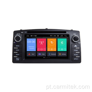 2 din Android para Corolla 2000-2006